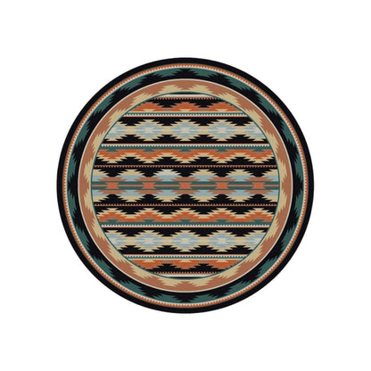 Southwest Medicine Rug – Dark – pattern detail
