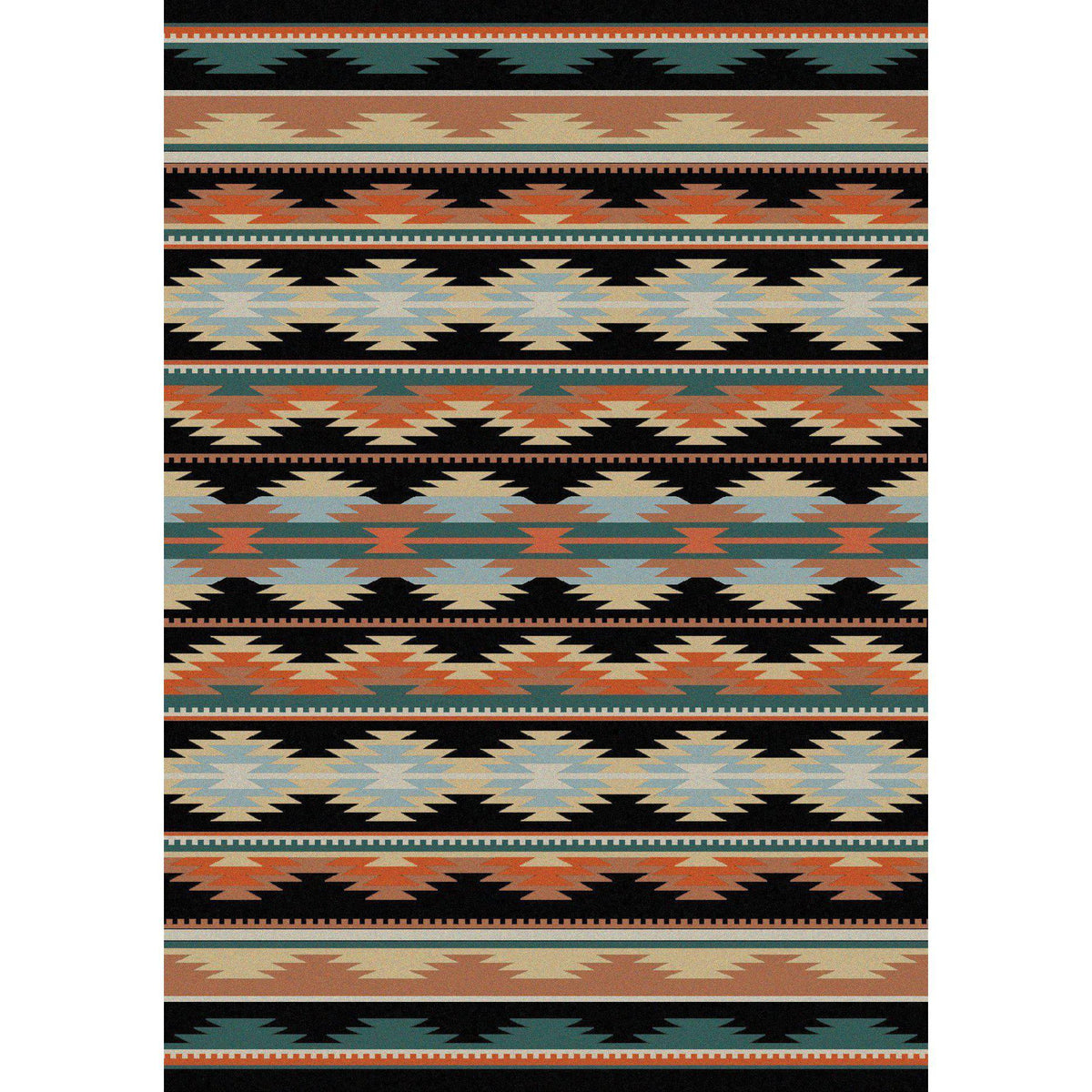 Southwest Medicine Rug – Dark – lifestyle