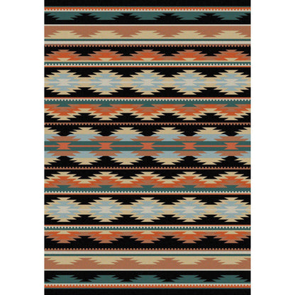 Southwest Medicine Rug – Dark – lifestyle