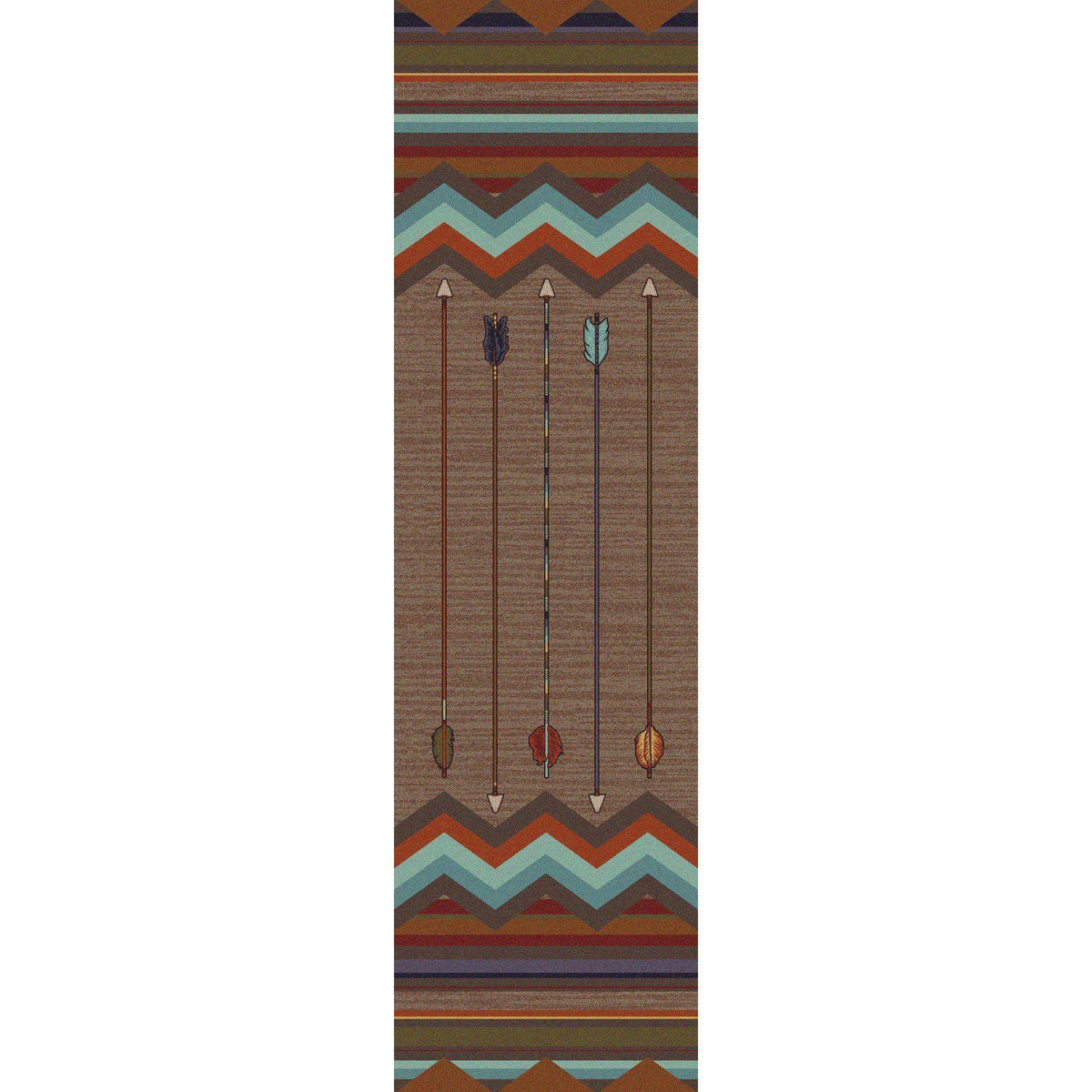 Southwest Rainbow Rug – Rainbow – alternate view