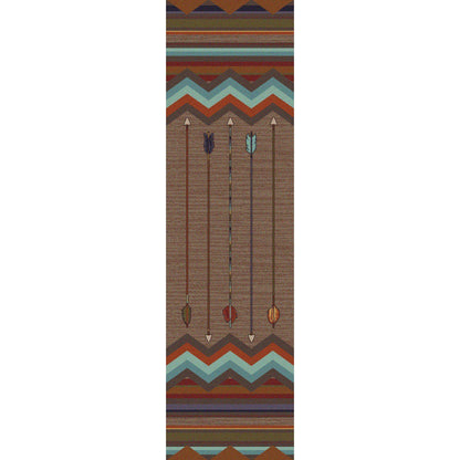 Southwest Rainbow Rug – Rainbow – alternate view