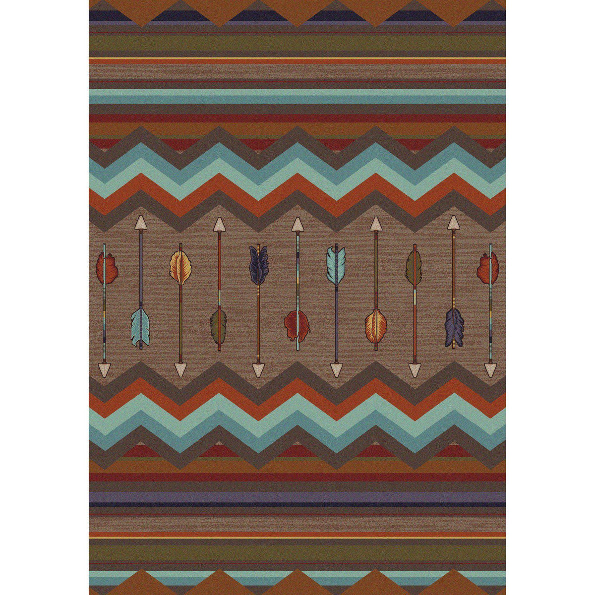 Southwest Rainbow Rug – Rainbow – lifestyle