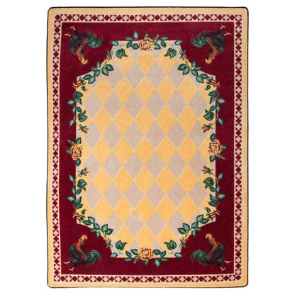 Southwestern Farm Rug – Yellow – lifestyle