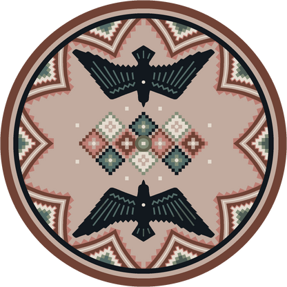 Spirit Dance Rug – Multi – lifestyle