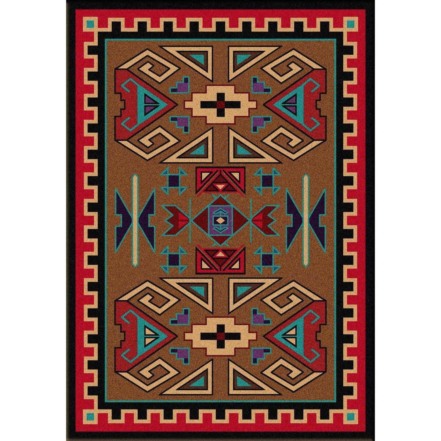 Steppe Rams Rug – Bright – lifestyle