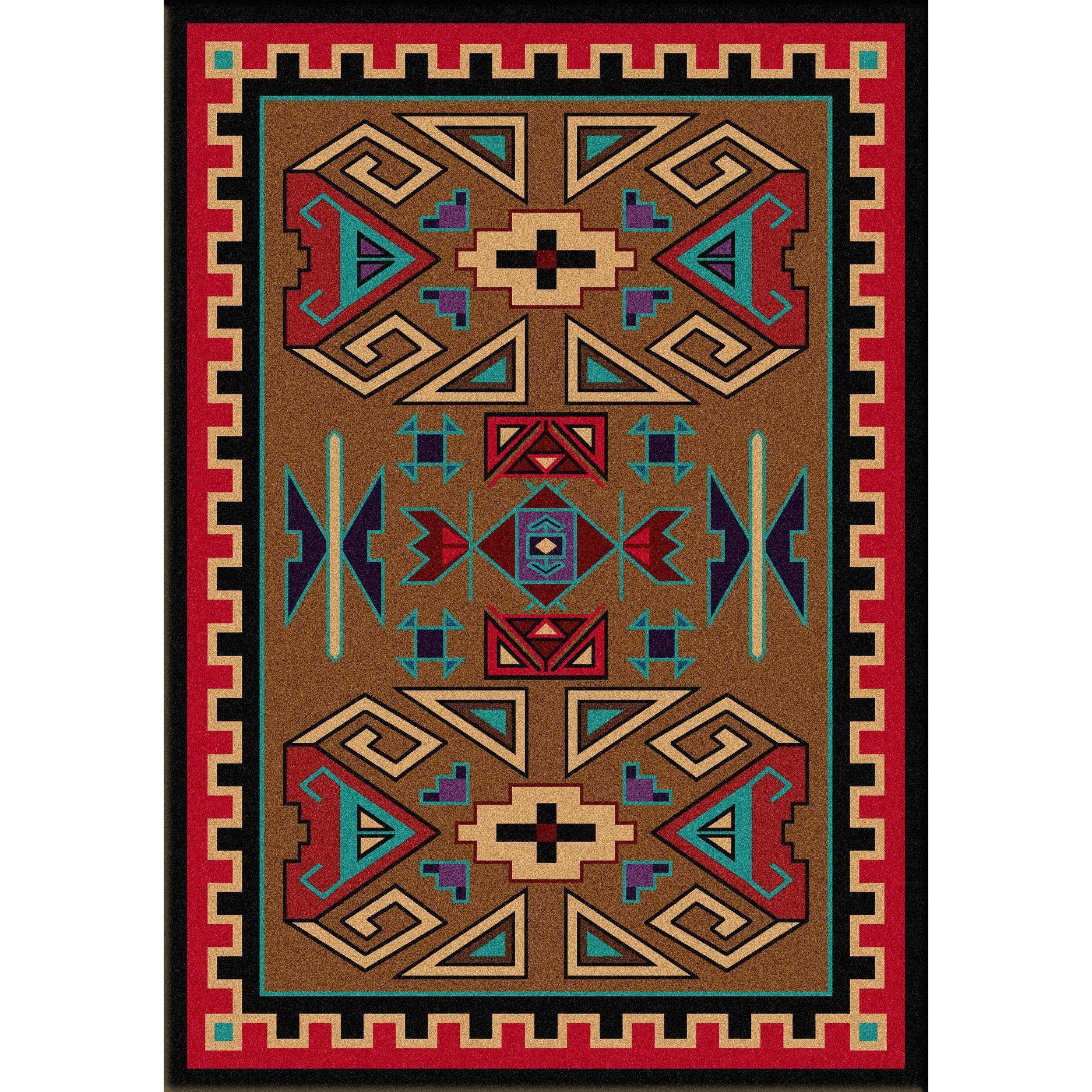 Steppe Rams Rug – Bright – lifestyle