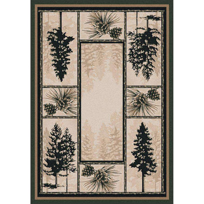 Stoic Forest Rug – Forest – lifestyle