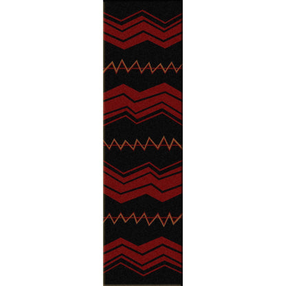 The Way Of War Rug – Black – alternate view