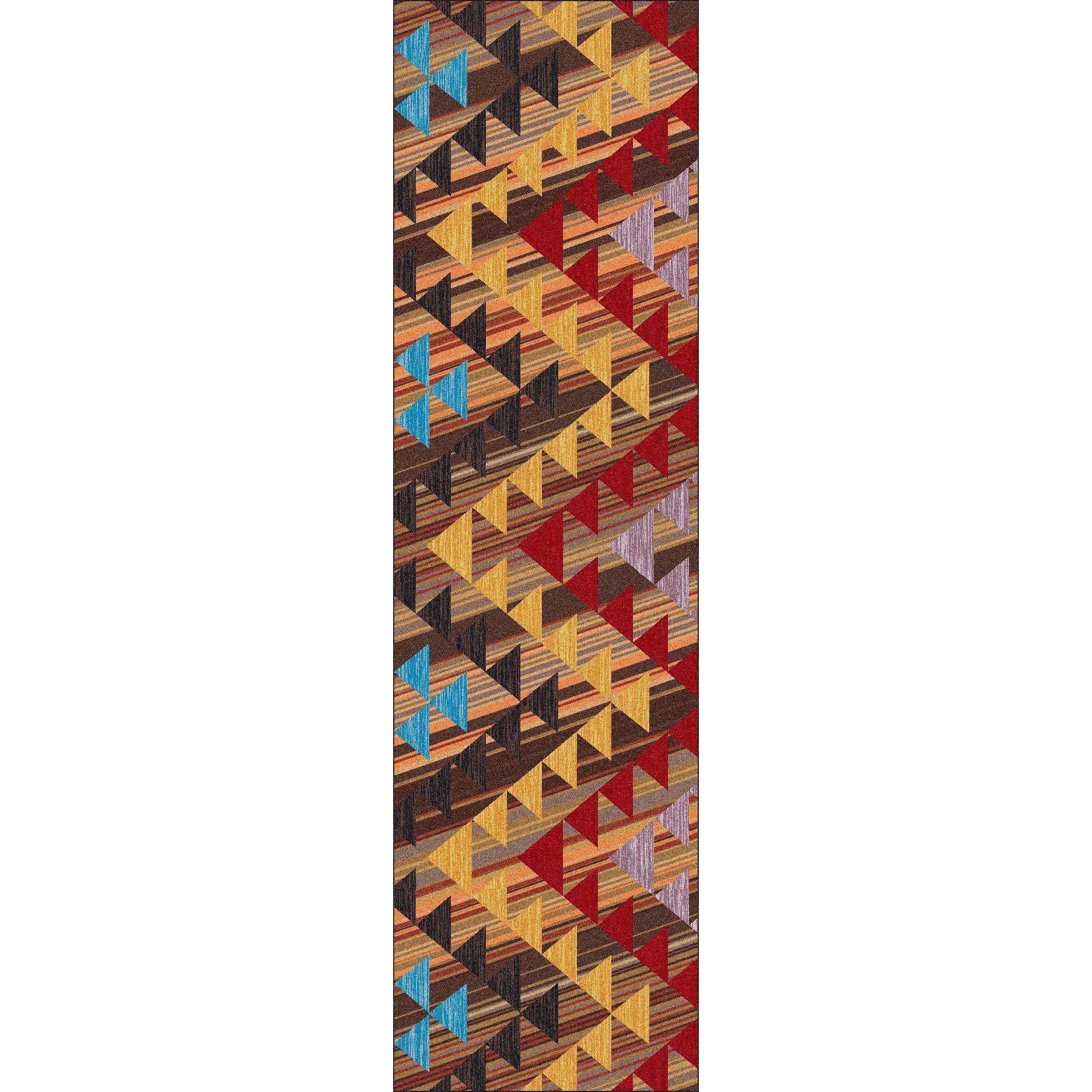 Time Warp Rug – Multi – alternate view
