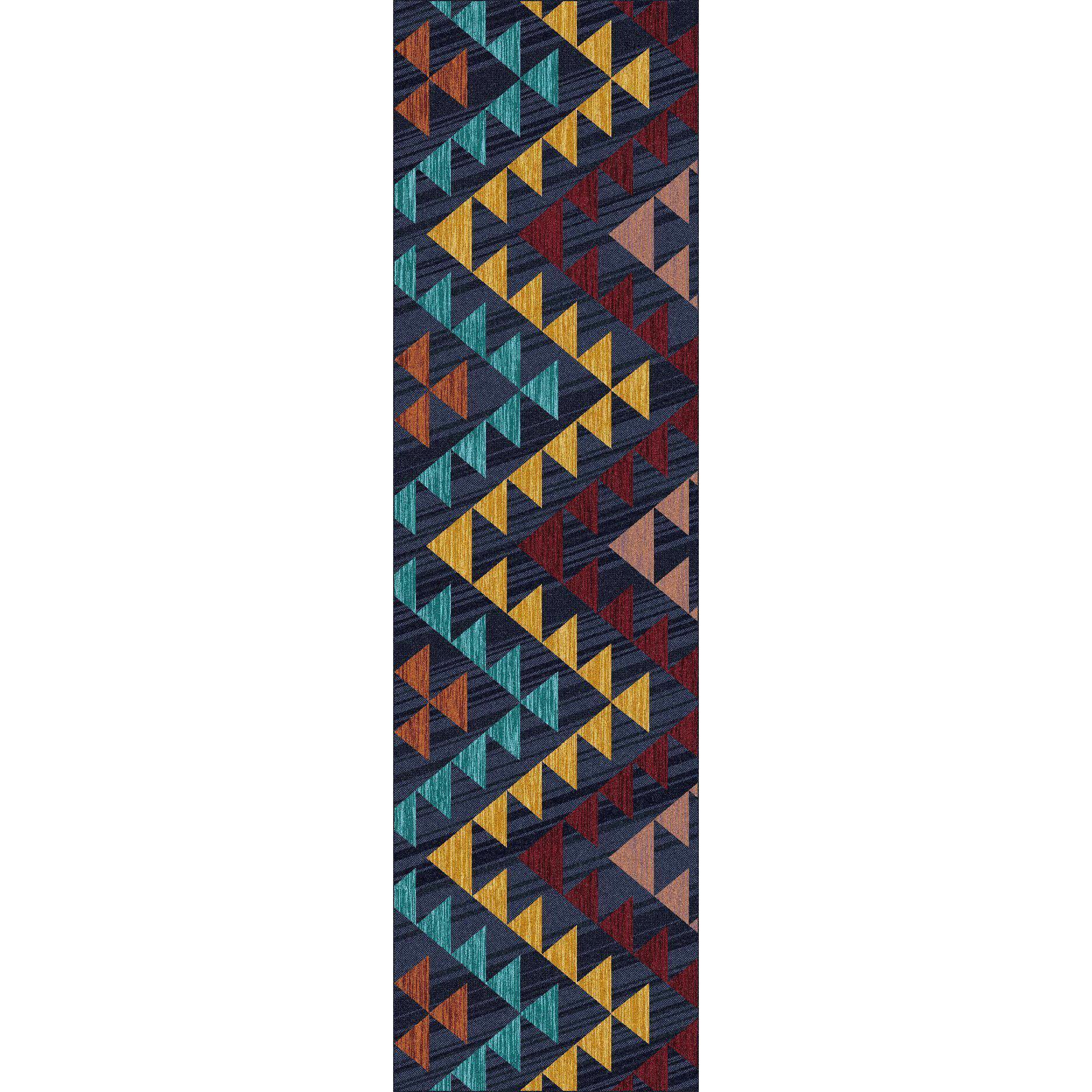 Time Warp Rug – Velvet – alternate view