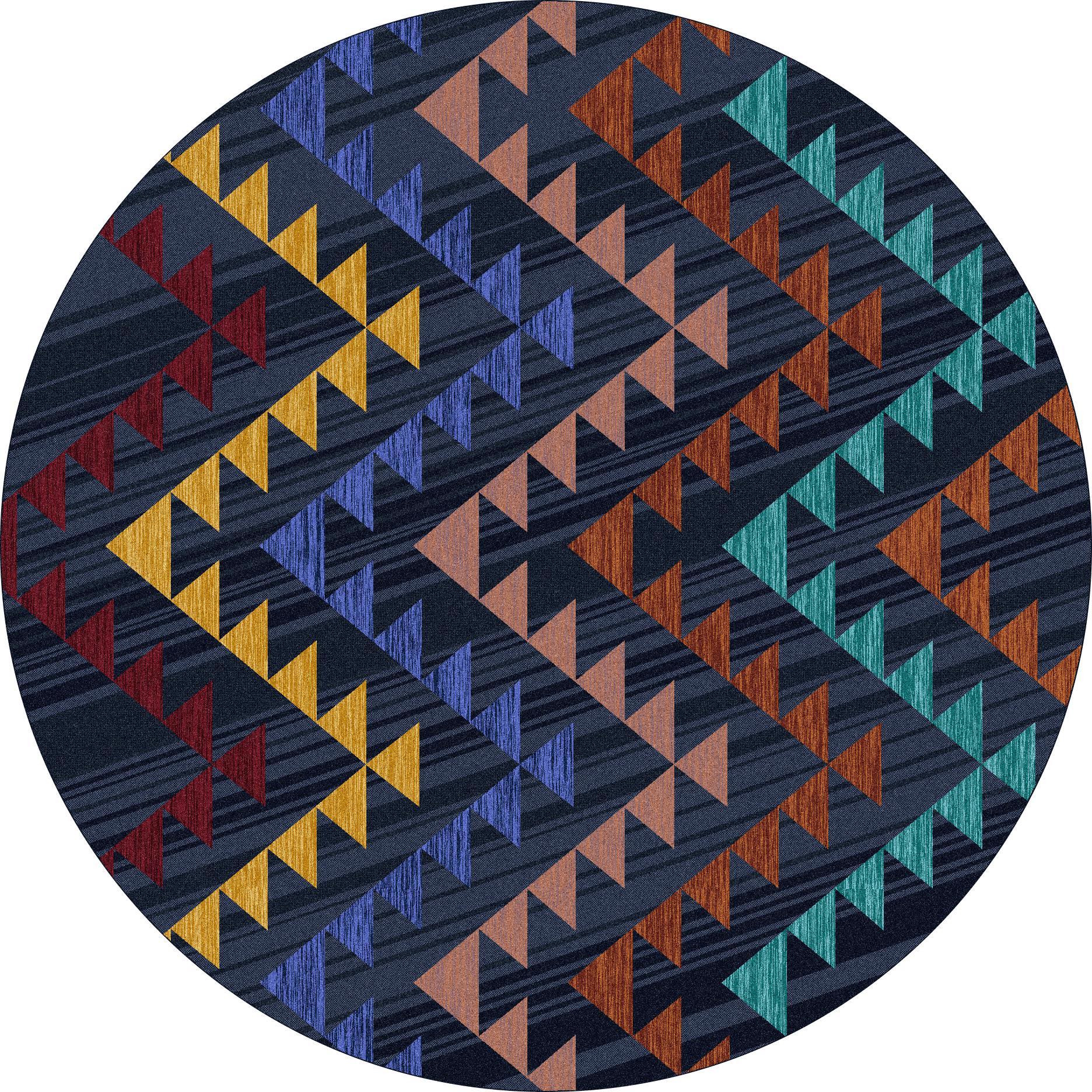 Time Warp Rug – Velvet – alternate view