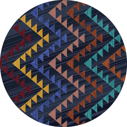 Time Warp Rug – Velvet – alternate view