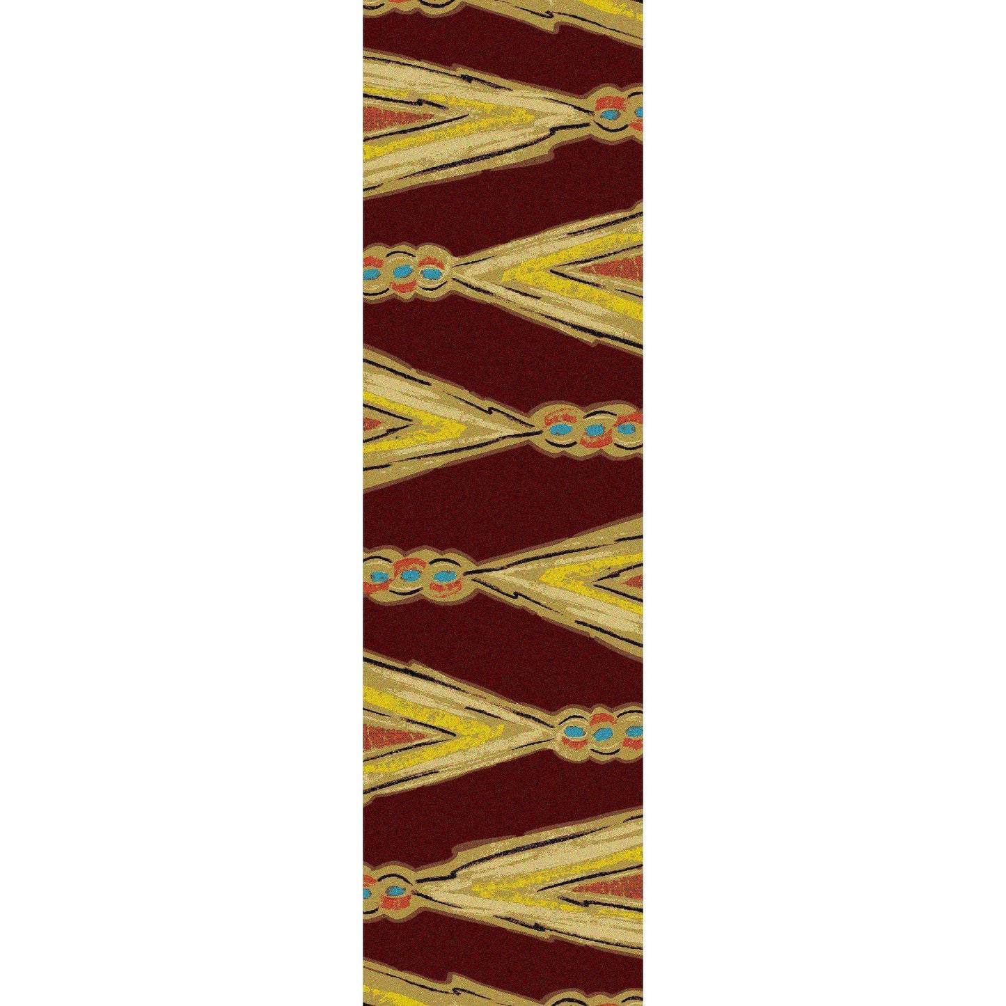 Traditional Weave - Red-CabinRugs Southwestern Rugs Wildlife Rugs Lodge Rugs Aztec RugsSouthwest Rugs