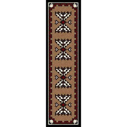 Trail Blanket Rug – Brown – alternate view