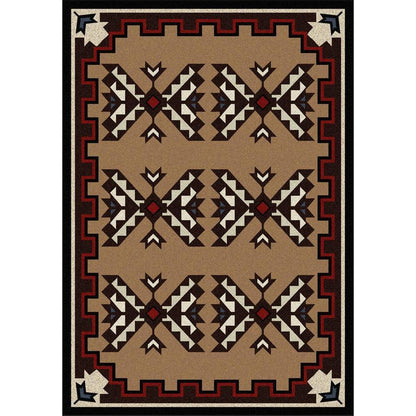Trail Blanket Rug – Brown – lifestyle