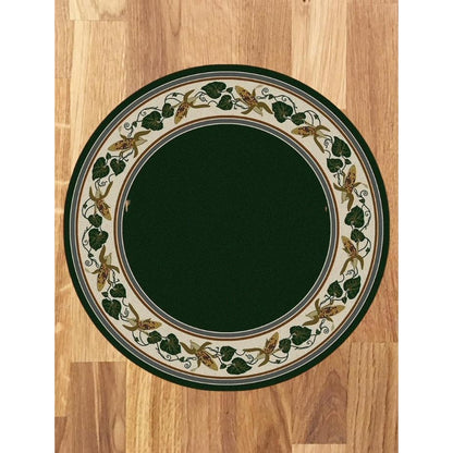 Tres Hermanas Rug – Emerald – pattern detail