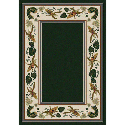 Tres Hermanas Rug – Emerald – lifestyle