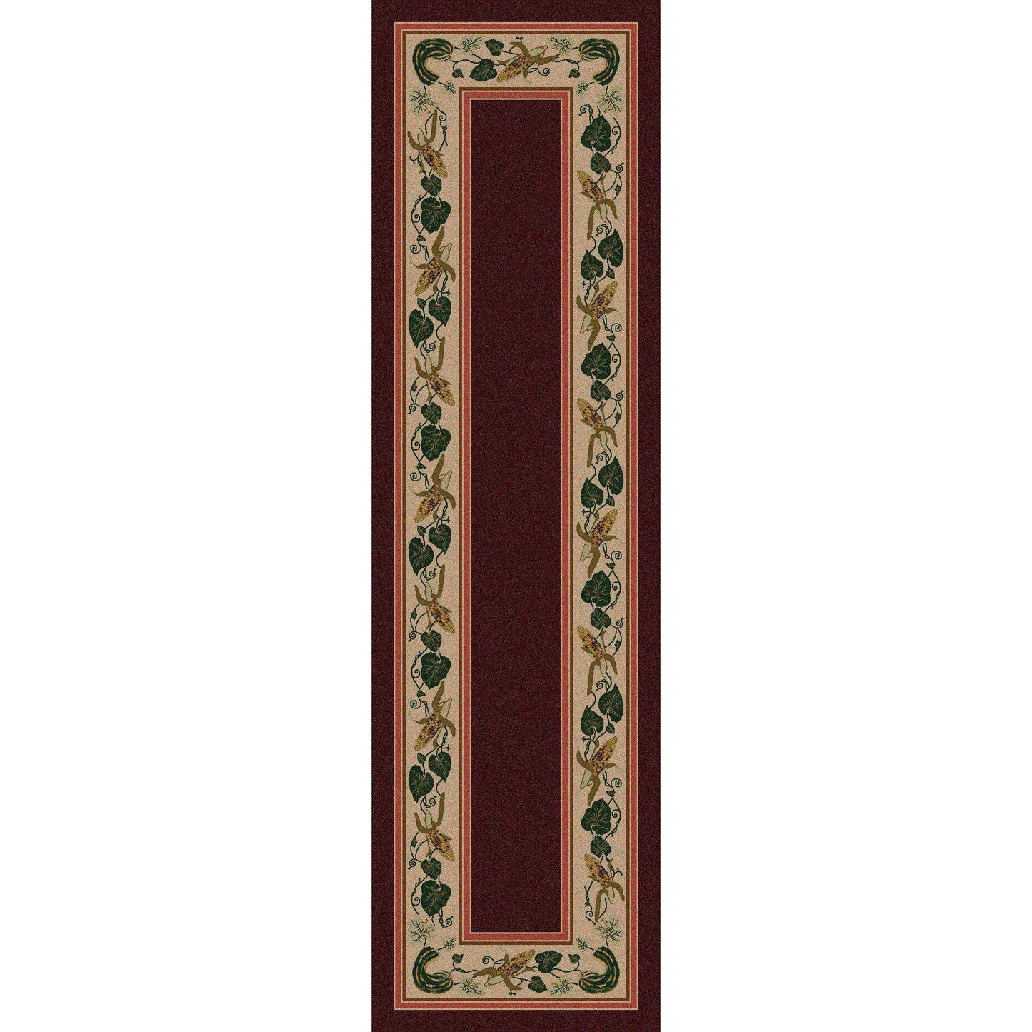Tres Hermanas - Garnet-CabinRugs Southwestern Rugs Wildlife Rugs Lodge Rugs Aztec RugsSouthwest Rugs
