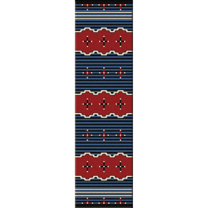 Tribe Leader Rug – Blue – alternate view
