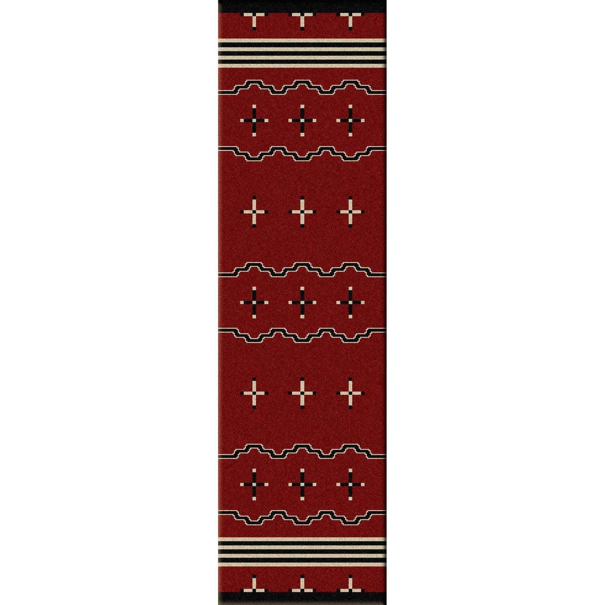 Tribe Leader Rug – Red – alternate view