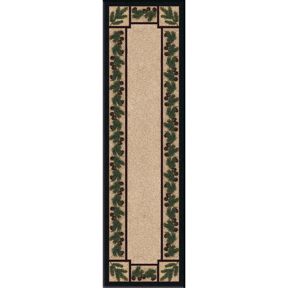 Valley Forest Floor Rug – Maize – alternate view