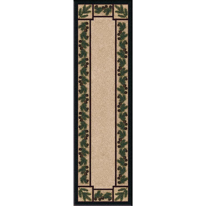 Valley Forest Floor Rug – Maize – alternate view